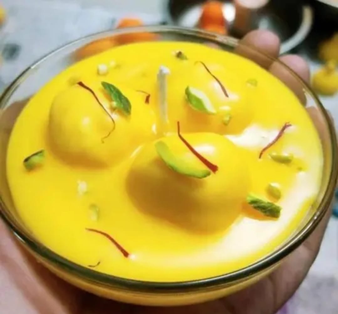 Rash Malai Candle For This Diwali 1pic