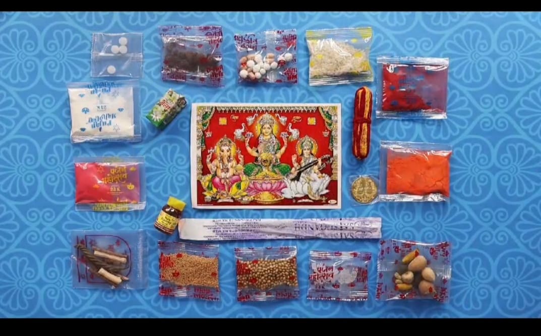 Puja Samagri for Diwali Pujan